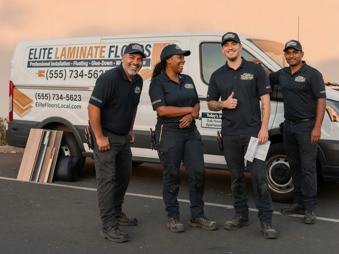 Laminate flooring installation company in Westbrook, TX
